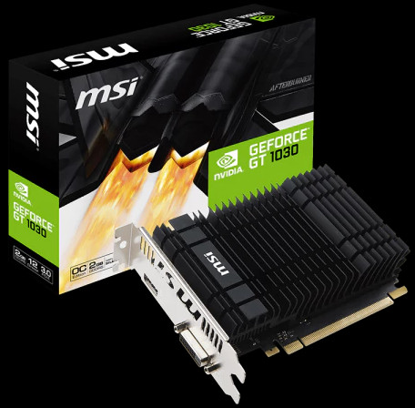 MSI GT 1030 2GH OC 1265 1518 6008