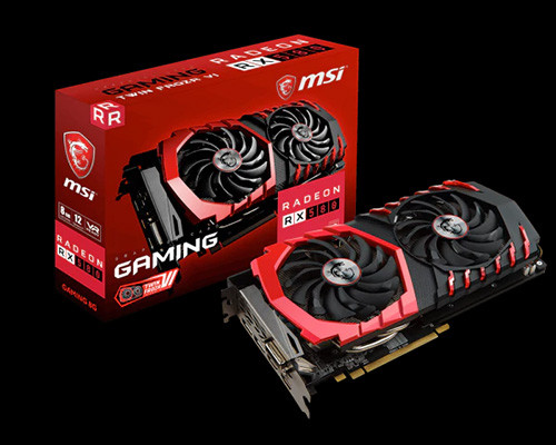 MSI RX 580 Gaming 8 GB Silent 1340 Gaming 1353 OC 1366 8000
