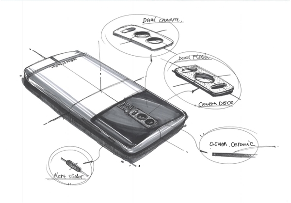Sketsa OnePlus 5 Bocor di Internet 1 Sketsa OnePlus 5 Bocor di Internet