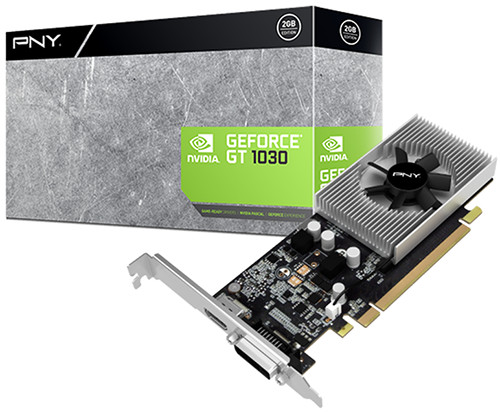PNY GT 1030 2 GB GDDR5 1227 1468 6008