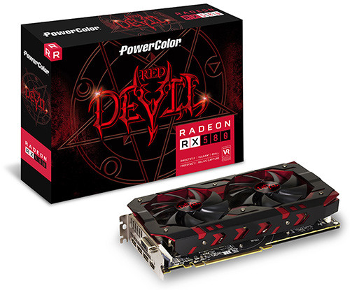 PowerColor Red Devil RX 580 8GB GDDR5 1380 8000