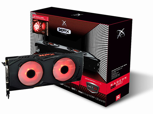 XFX RX 580 GTR-S Black Edition 8 GB Crimson True Clock 1430 8000 OC+ Capable Clock 1450 8100