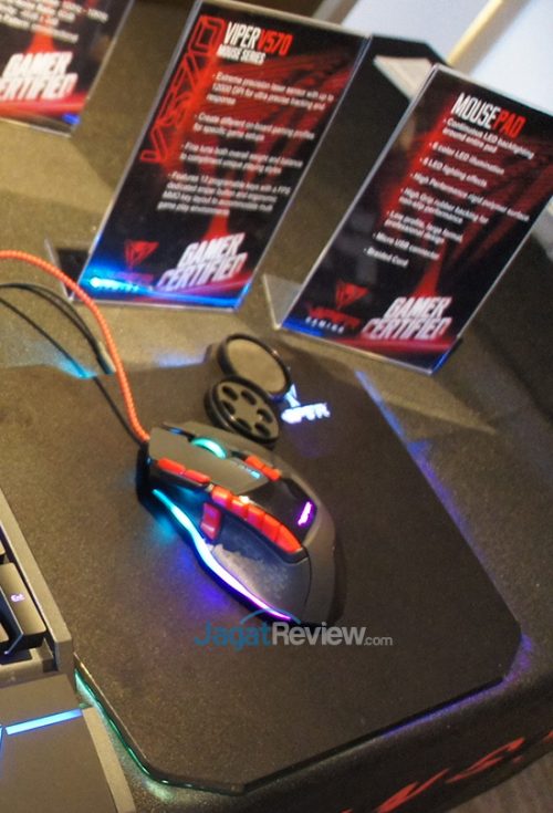Mouse Viper V570 dan Mouse Pad