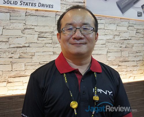 Calvin Yang, Sales Senior Director, PNY Technologies APAC