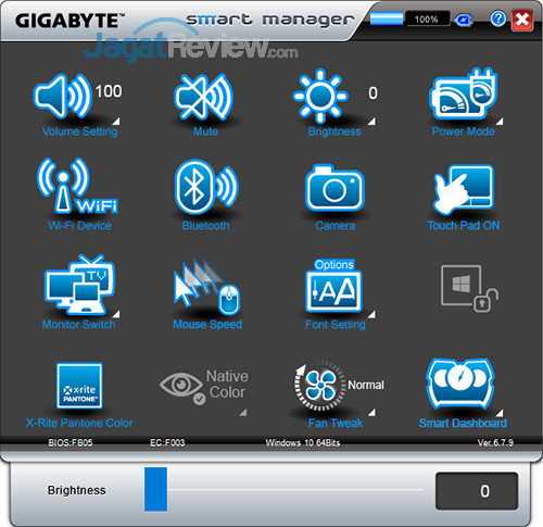 Gigabyte Aero 15 Smart Manager 05