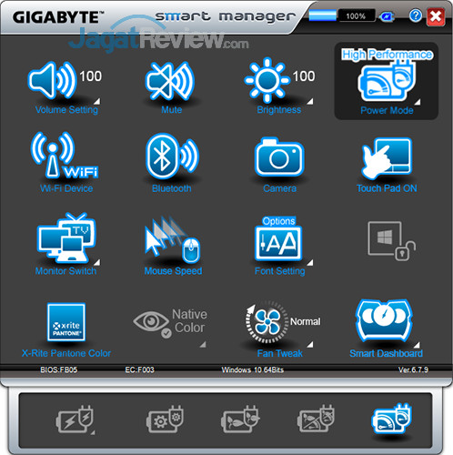 Gigabyte Aero 15 Smart Manager 07