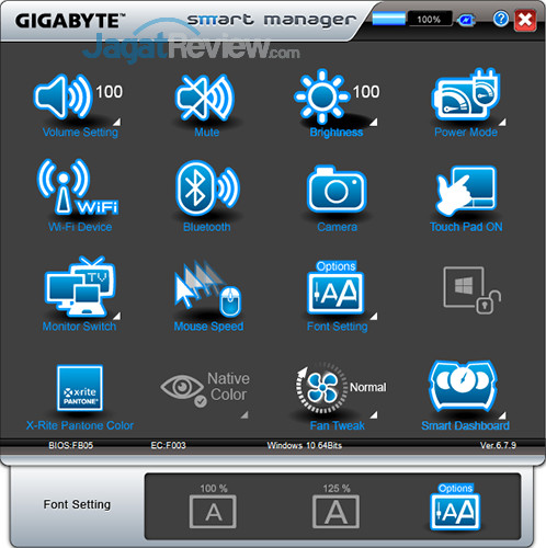 Gigabyte Aero 15 Smart Manager 20