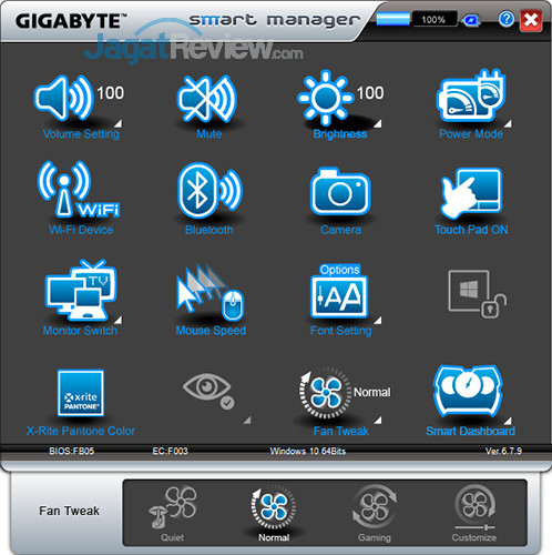 Gigabyte Aero 15 Smart Manager 28
