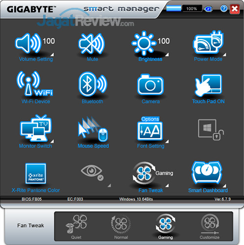 Gigabyte Aero 15 Smart Manager 29