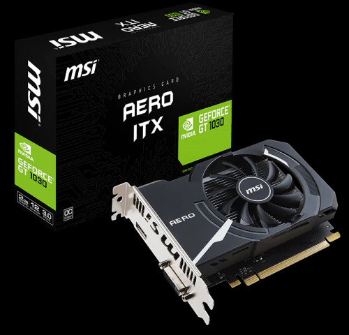MSI GT 1030 AERO ITX 2G OC 1265 1518 6008