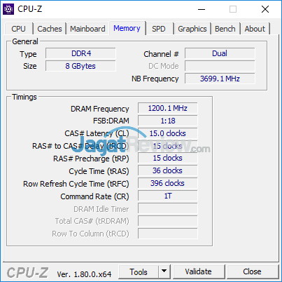CPUZ _ Memory