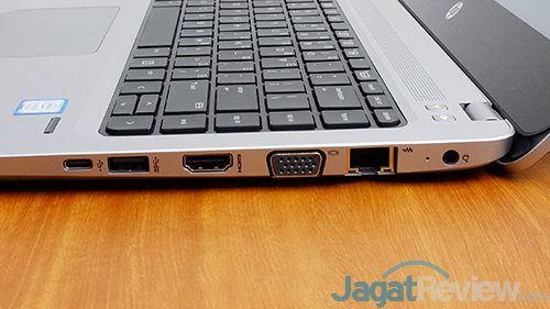 Review Notebook: HP ProBook 430 G4 5 HP ProBook 430 G4 Port - Right