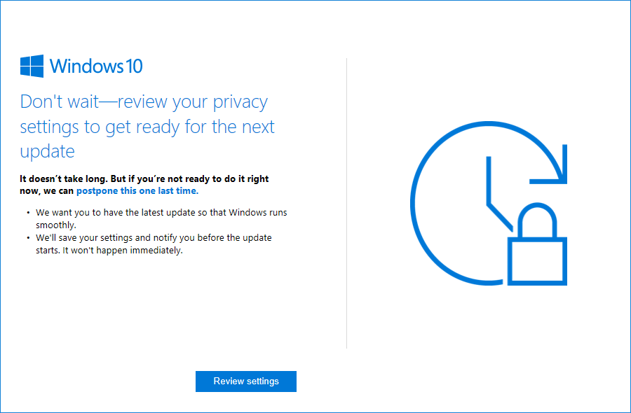 Microsoft akan Mulai Ingatkan Pengguna Windows 10 untuk Update 16 windows 10 update 2