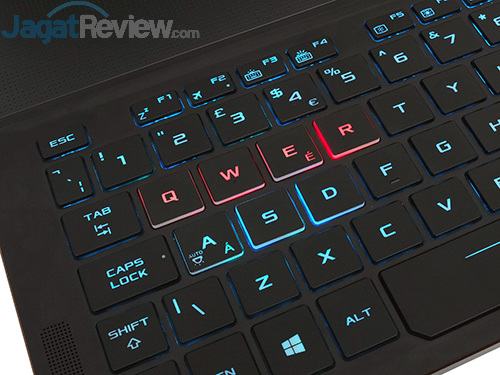 Review ASUS ROG ZEPHYRUS (GX501): Super Kencang & Tipis 13 ASUS GX501 Keyboard - Backlit v3