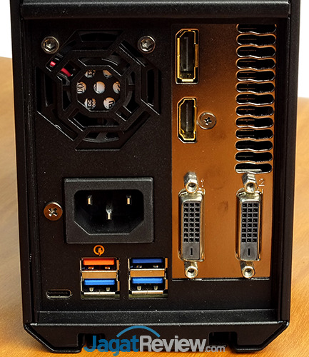 Gigabyte AORUS GTX 1070 Gaming Box Connectors