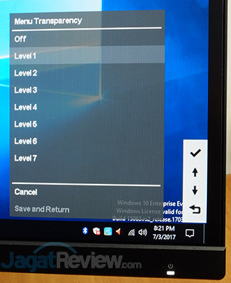 Hands-On Review Monitor: HP N270 24 HP N270 Menu 24
