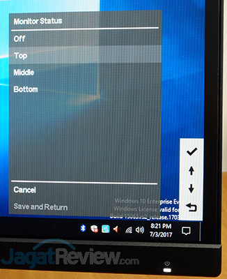 Hands-On Review Monitor: HP N270 27 HP N270 Menu 27
