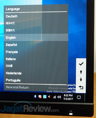 Hands-On Review Monitor: HP N270 32 HP N270 Menu 32