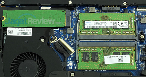 HP Omen 15-ce087TX Memory & M.2