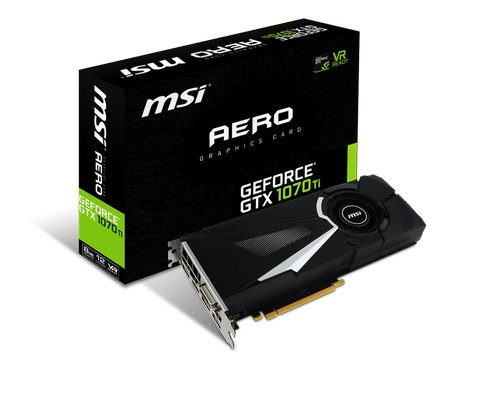 MSI GeForce GTX 1070 Ti AERO 8G