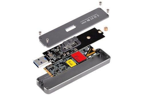 SilverStone MS09: Ubah SSD M.2 ke USB Flash Drive 1 SilverStone MS09