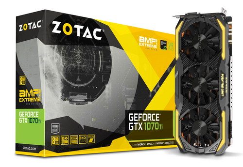ZOTAC GeForce GTX 1070 Ti AMP Extreme