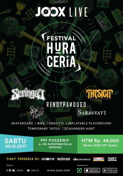 JOOX Adakan Konser Akhir Tahun untuk Pencinta Musik Independen 2 13 1