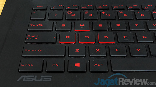 ASUS GL702ZC ASDW Buttons