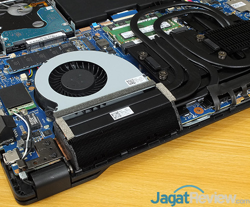 ASUS GL702ZC CPU Cooling Area