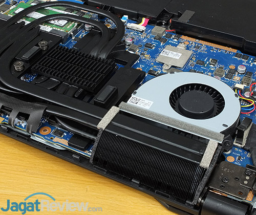 ASUS GL702ZC GPU Cooling Area