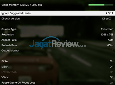 Review Acer Aspire E5-476G: Laptop Murah Untuk Gaming & Editing 6 Acer E5 476G GTAV Setting 01
