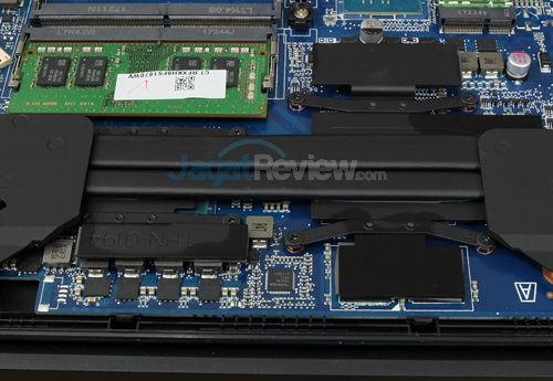 Review Notebook Gaming: HP Omen 15-ce085TX 16 HP Omen 15 ce085TX Heatsink