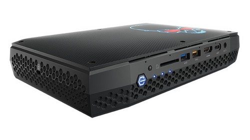 NUC8i7HVK Angled Skull On