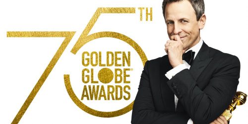 Seth Meyers as 2018 Golden Globes Host