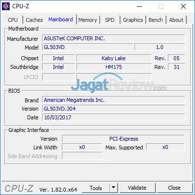 ASUS GL503VD CPUZ 02