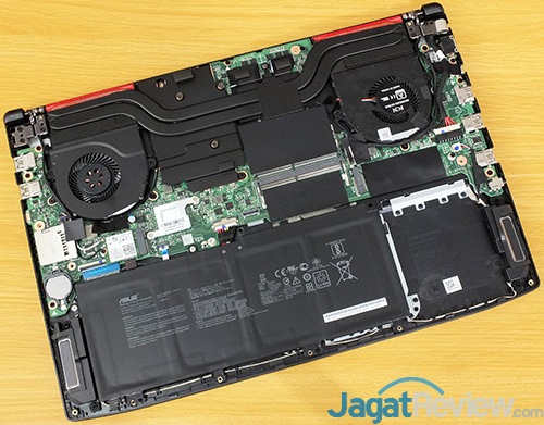 ASUS GL503VD Internal Components