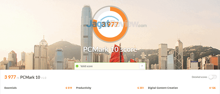 ASUS GL503VD PCMark 10
