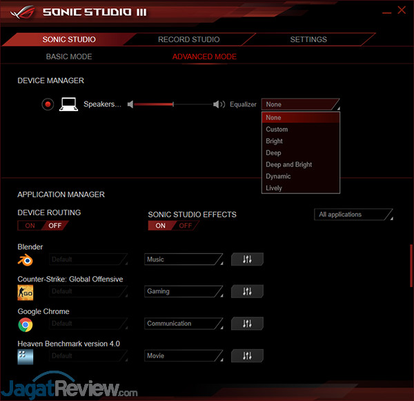 ASUS GL503VD Sonic Studio III 07