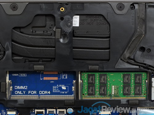 Dell Inspiron Gaming 7577 Cooler Baseplate Heatpipe Memory Slots