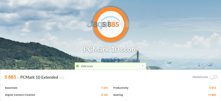 MSI GE63VR 7RF PCMark 10