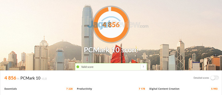 MSI GE63VR 7RF PCMark 10