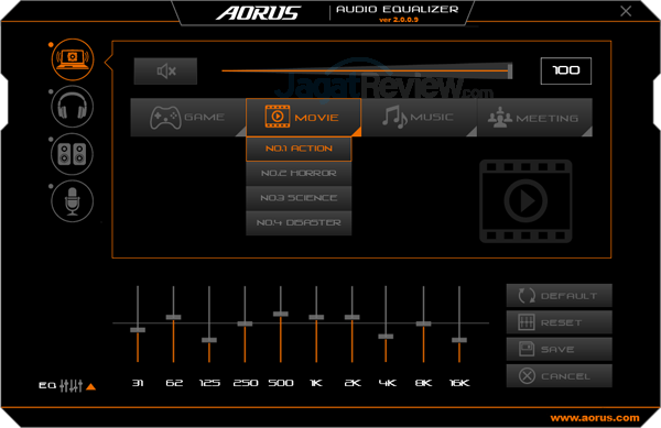 AORUS X7 DT v7 Audio Equalizer 06