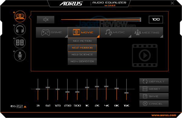 AORUS X7 DT v7 Audio Equalizer 07