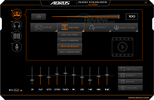 AORUS X7 DT v7 Audio Equalizer 08