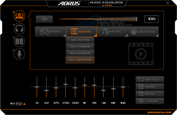 AORUS X7 DT v7 Audio Equalizer 09