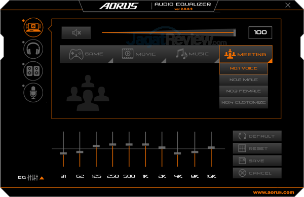 AORUS X7 DT v7 Audio Equalizer 14
