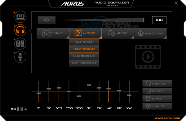 AORUS X7 DT v7 Audio Equalizer 23