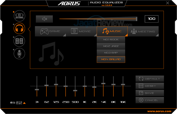 AORUS X7 DT v7 Audio Equalizer 29
