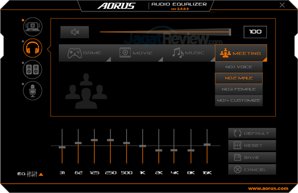AORUS X7 DT v7 Audio Equalizer 31