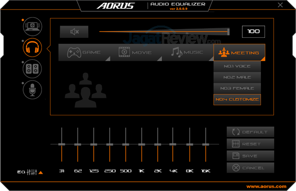 AORUS X7 DT v7 Audio Equalizer 33